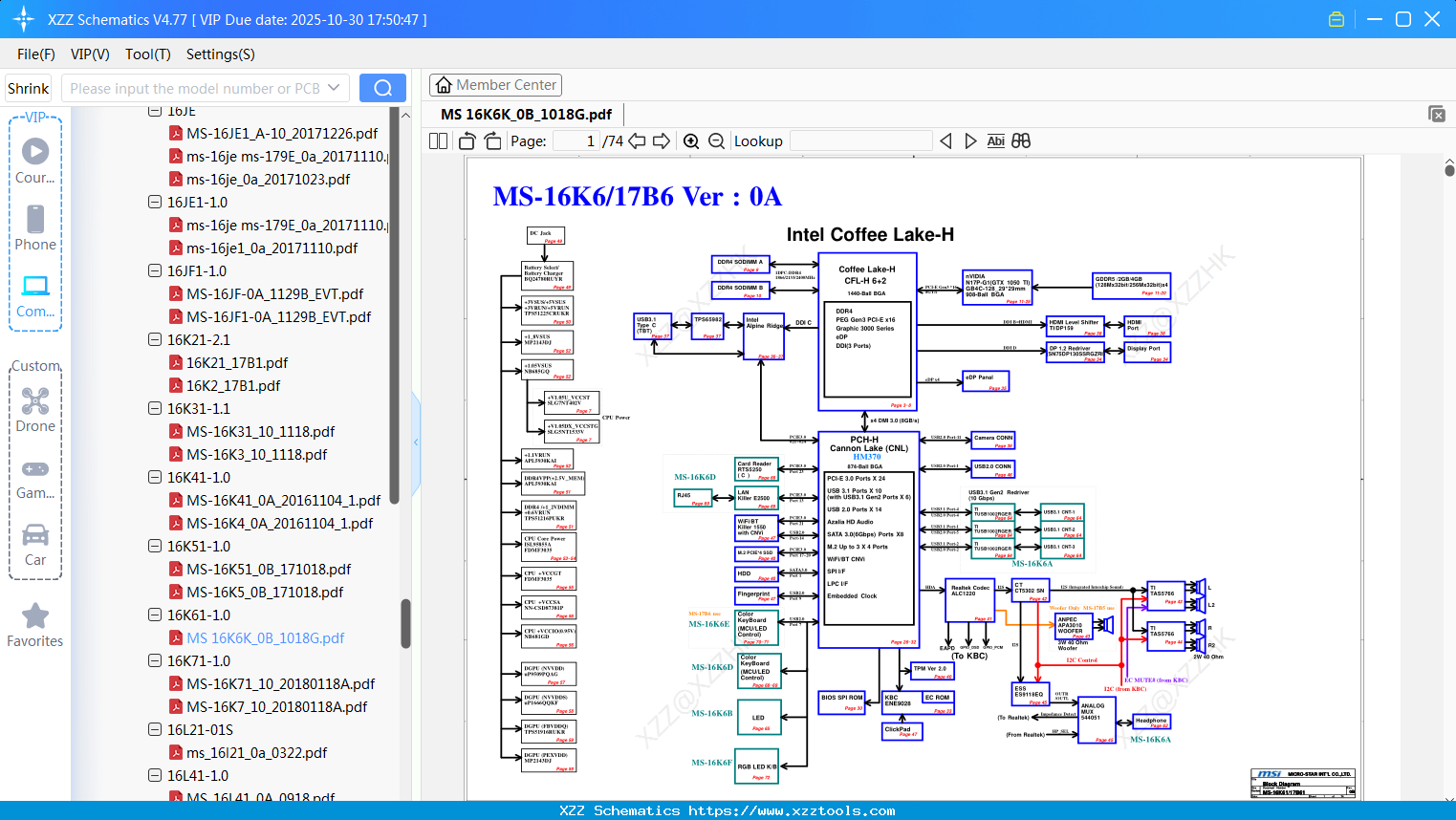 Laptop MSI MS 16K6K_0B_1018G